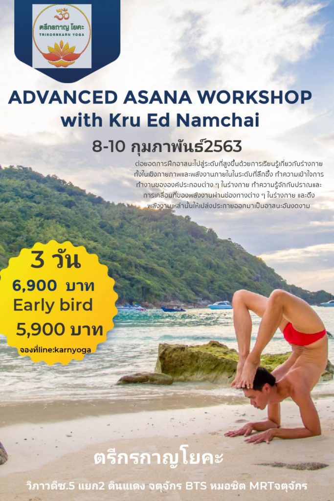 Advanced Asana Workshop with Kru Ed Namchai