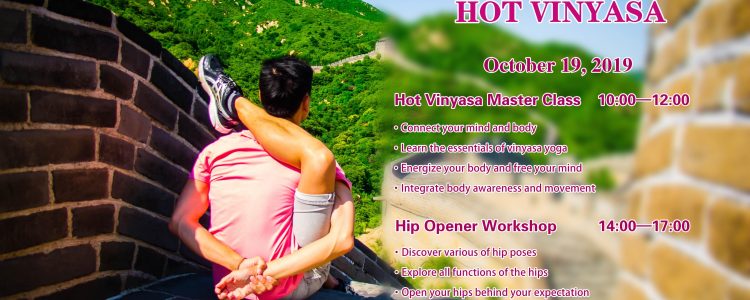 Hot Vinyasa Master Class and Workshop with Ed Namchai
