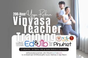 200-Hour Yoga Reborn Vinyasa Teacher Training with Ed & Jib - Phuket 2022
