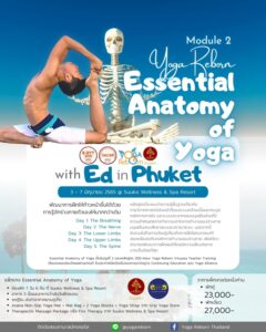 Essential Anatomy of Yoga with Ed - Phuket 2022